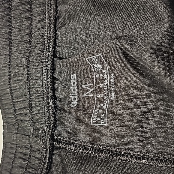 Adidas Climalite Training Shorts Black White Pull-On Athletic Unlined M CZ9784 - Picture 6 of 11